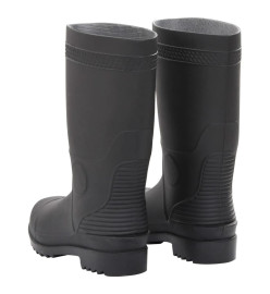 Bottes de pluie noir taille 39 PVC