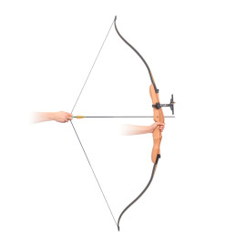 Arc recourbé adulte 173 cm 13,6 kg