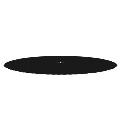 Tapis de saut Tissu Noir pour trampoline rond de 4,57 m