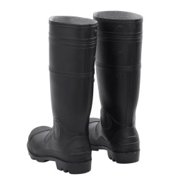 Bottes de pluie noir taille 43 PVC