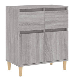 Buffet Sonoma gris 60x35x70 cm Bois d'ingénierie