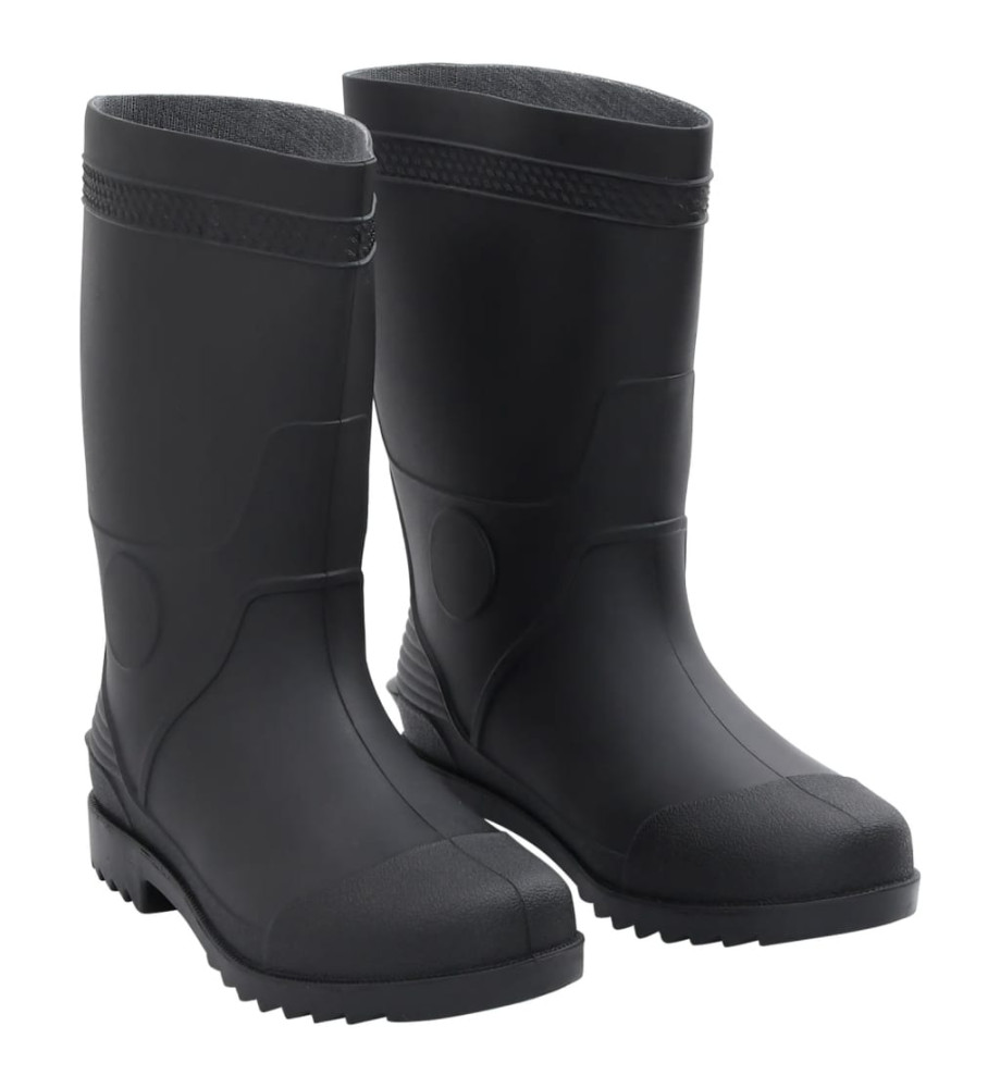 Bottes de pluie noir taille 42 PVC