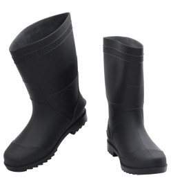 Bottes de pluie noir taille 42 PVC