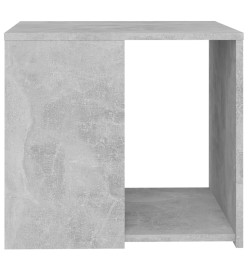 Table d'appoint Gris béton 50x50x45 cm Aggloméré