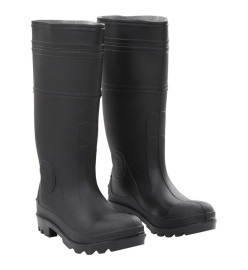 Bottes de pluie noir taille 38 PVC