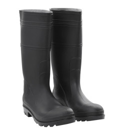 Bottes de pluie noir taille 44 PVC