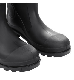 Bottes de pluie noir taille 44 PVC