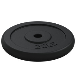 Plaque de poids 40 kg Fonte