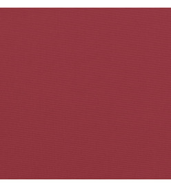 Coussin de banc de jardin rouge bordeaux 150x50x7 cm