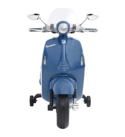 Moto électrique pour enfants Vespa GTS300 bleu