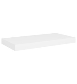 Étagères murales flottantes 4 pcs Blanc 50x23x3,8 cm MDF