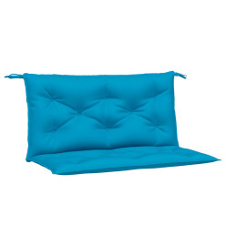 Coussins de banc de jardin 2 pcs bleu clair tissu Oxford