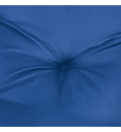 Coussins de banc de jardin 2 pcs bleu 180x50x7 cm tissu Oxford
