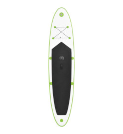 Ensemble de planche SUP gonflable avec voile Vert et blanc