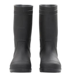 Bottes de pluie noir taille 38 PVC