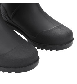 Bottes de pluie noir taille 40 PVC