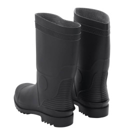 Bottes de pluie noir taille 41 PVC