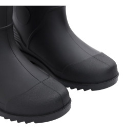 Bottes de pluie noir taille 41 PVC