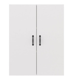 Armoire suspendue Blanc 69,5x34x90 cm Bois d'ingénierie