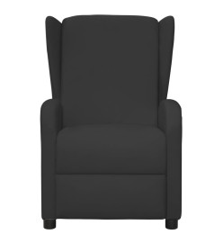 Fauteuil inclinable Noir Similicuir