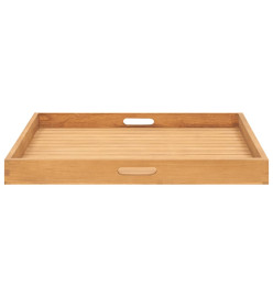 Plateau de service 70x70 cm Bois de teck massif