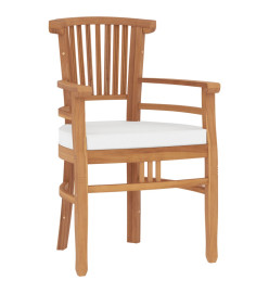 Ensemble à manger de jardin 7 pcs Bois de teck solide