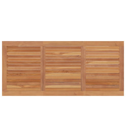 Ensemble à manger de jardin 7 pcs Bois de teck solide