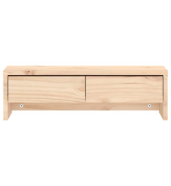 Support pour moniteur 50x27x15 cm Bois de pin solide