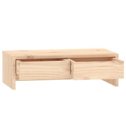 Support pour moniteur 50x27x15 cm Bois de pin solide