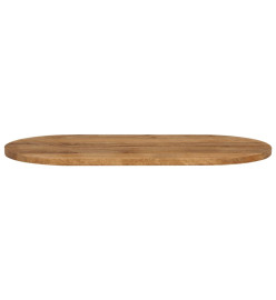 Dessus de table 120x60x2,5 cm ovale bois massif de manguier