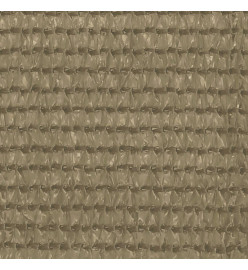 Tapis de tente 250x250 cm Taupe