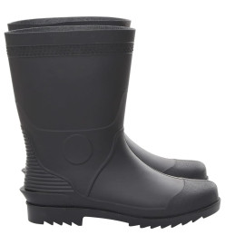 Bottes de pluie noir taille 46 PVC