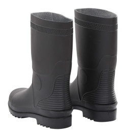 Bottes de pluie noir taille 46 PVC