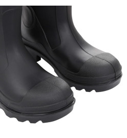 Bottes de pluie noir taille 39 PVC