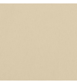 Coussins de palette lot de 6 beige 50x50x7 cm tissu oxford