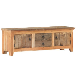 Meuble TV 120x30x40 cm Bois d'acacia et de récupération massif