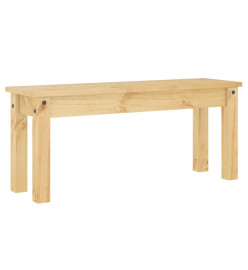 Banc à manger Panama 105x30x45 cm bois massif de pin