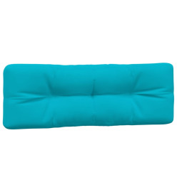 Coussins de palette lot de 3 turquoise tissu