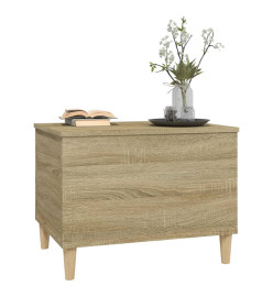 Table basse Chêne sonoma 60x44,5x45 cm Bois d'ingénierie