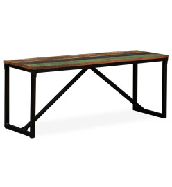 Banc 110 x 35 x 45 cm Bois de récupération massif