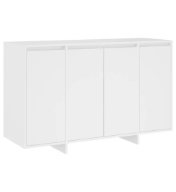 Buffet blanc 120x41x75 cm bois d'ingénierie