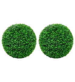 Boules de buis artificielles 2 pcs 55 cm