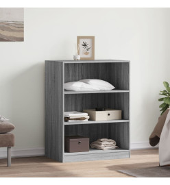 Garde-robe sonoma gris 77x48x102 cm bois d'ingénierie