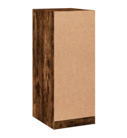 Garde-robe chêne fumé 48x41x102 cm bois d'ingénierie