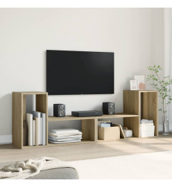 Meubles TV 2 pcs chêne sonoma 75x30x50 cm bois d'ingénierie