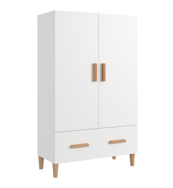 Buffet Blanc 70x31x115 cm Bois d'ingénierie