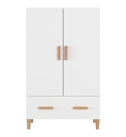 Buffet Blanc 70x31x115 cm Bois d'ingénierie