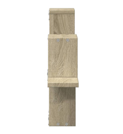 Étagère murale chêne sonoma 104,5x10x43 cm bois d'ingénierie