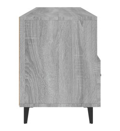 Meuble TV Sonoma gris 102x35x50 cm Bois d'ingénierie