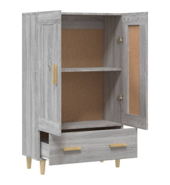 Buffet Sonoma gris 70x31x115 cm Bois d'ingénierie